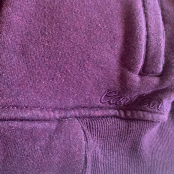 Carhartt Full Zip Fleece embroidered sleeve Jacket - Picture 5 of 5